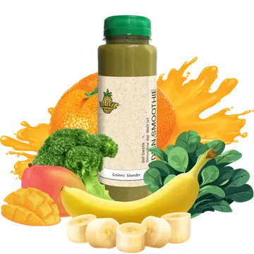 Grünes Wunder – Dein vitaler grüner Smoothie mit Frischekick
